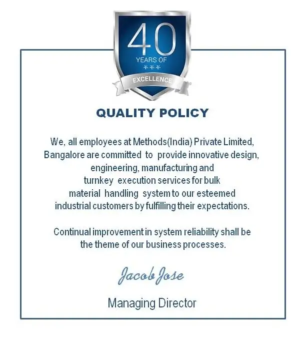 Quality Policy