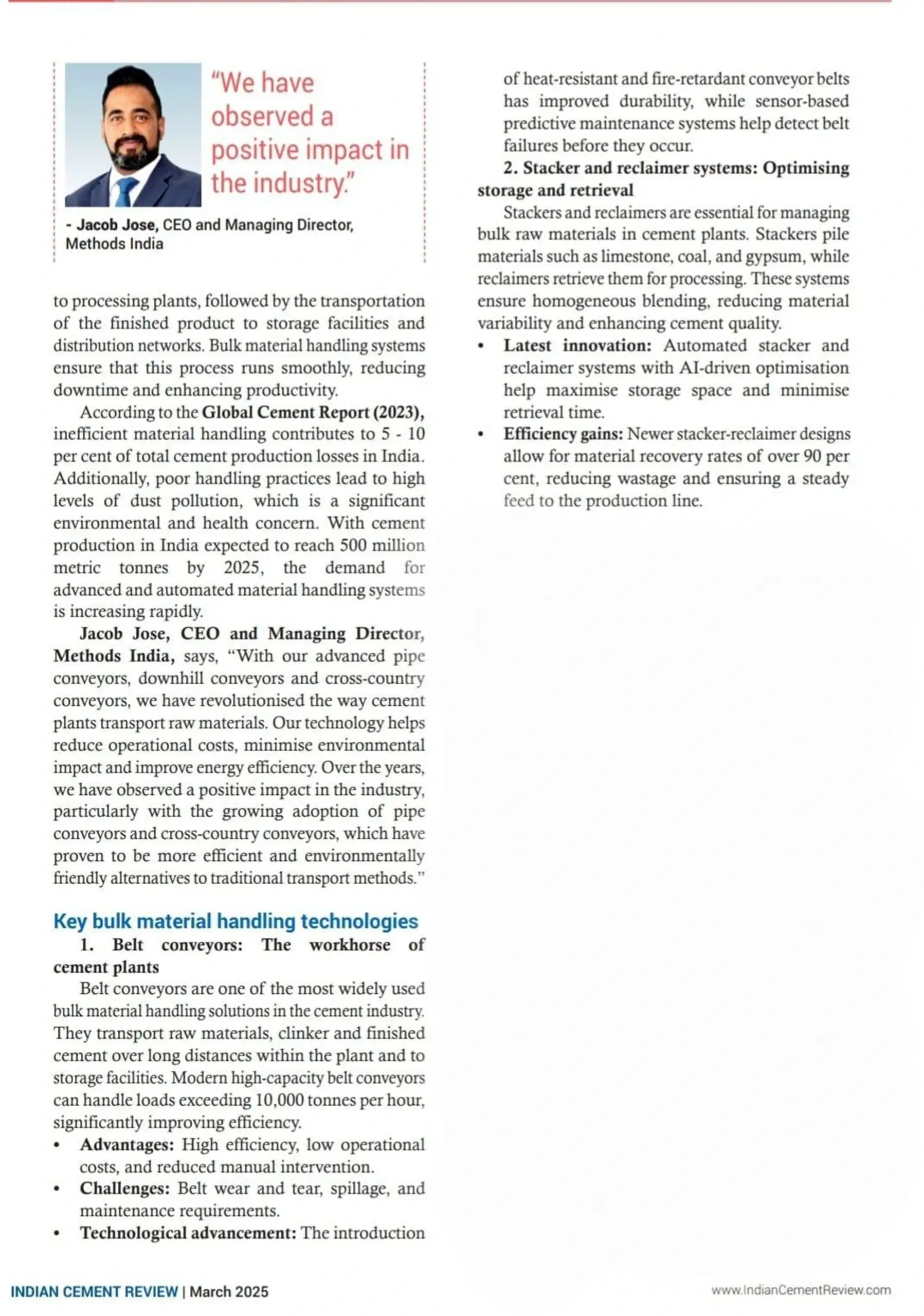 Featured in Industry Magazine