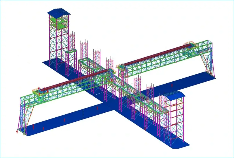 Wide Semi Portal Conveyor